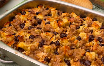 Chocolate Bread Pudding